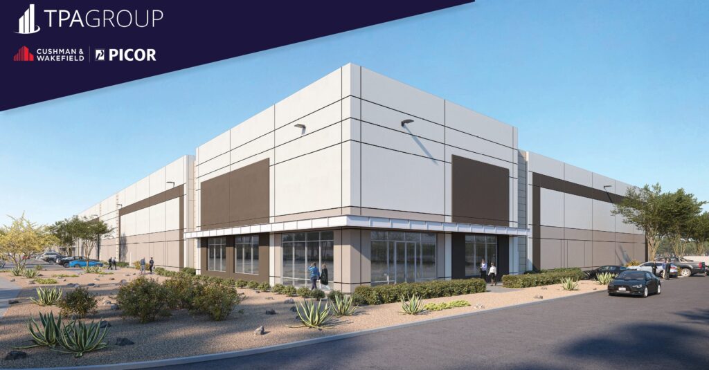 Rendering of Butterfield Logistics Center 